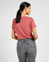 Lee Women's V-Neck T-Shirt in Cinnamon